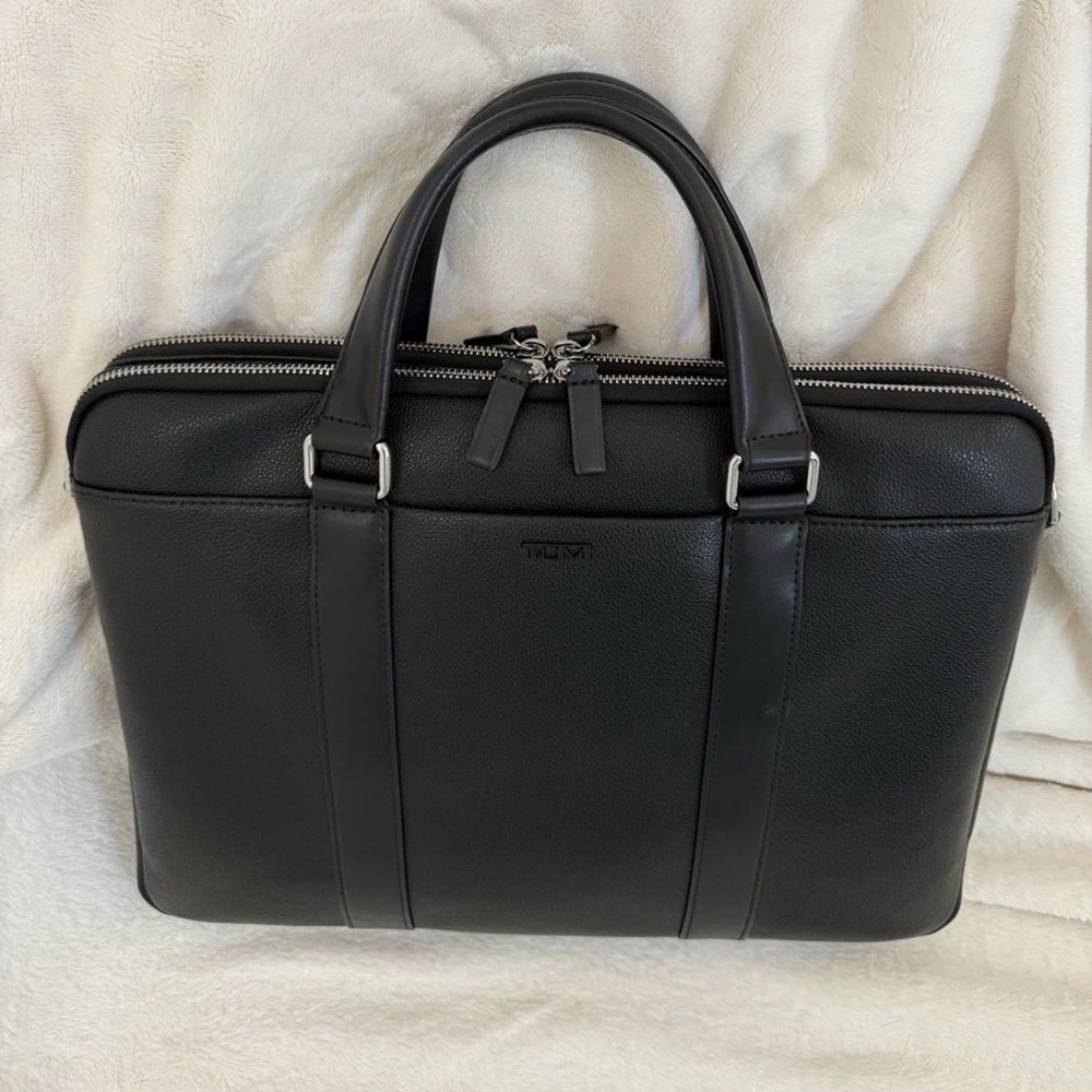 TUMI Classic Black Briefcase